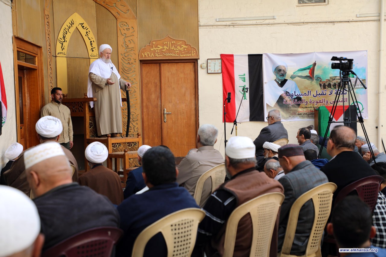 المرجع الخالصي: الجهاد في سبيل الله ذروة سنام الاسلام وهو الدليل على صدق الايمان