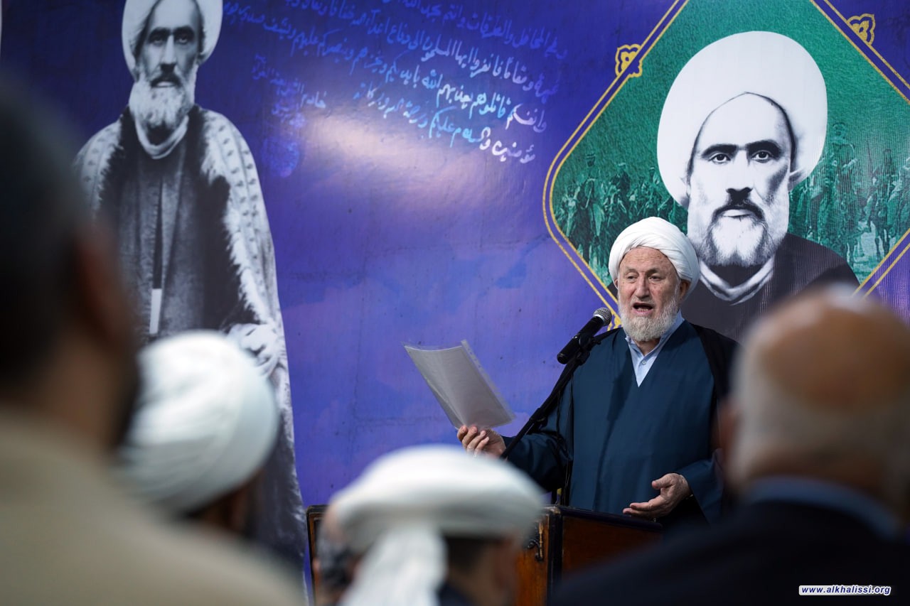 المرجع الديني الشيخ جواد الخالصي يدعو الامة إلى العمل على انتاج مشروعها الاستقلالي الاسلامي الوطني في العراق