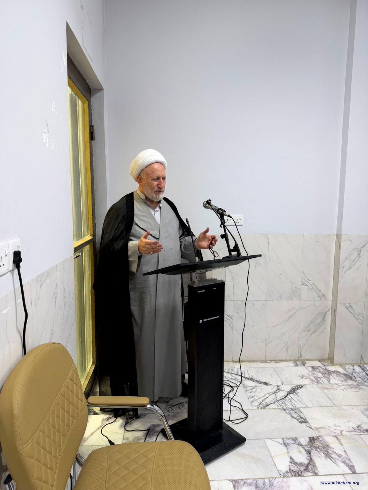 جامعة مدينة العلم تُقيم مجلساً تأبينياً تخليداً لسيرة المرجع الراحل الشيخ محمد مهدي الخالصي