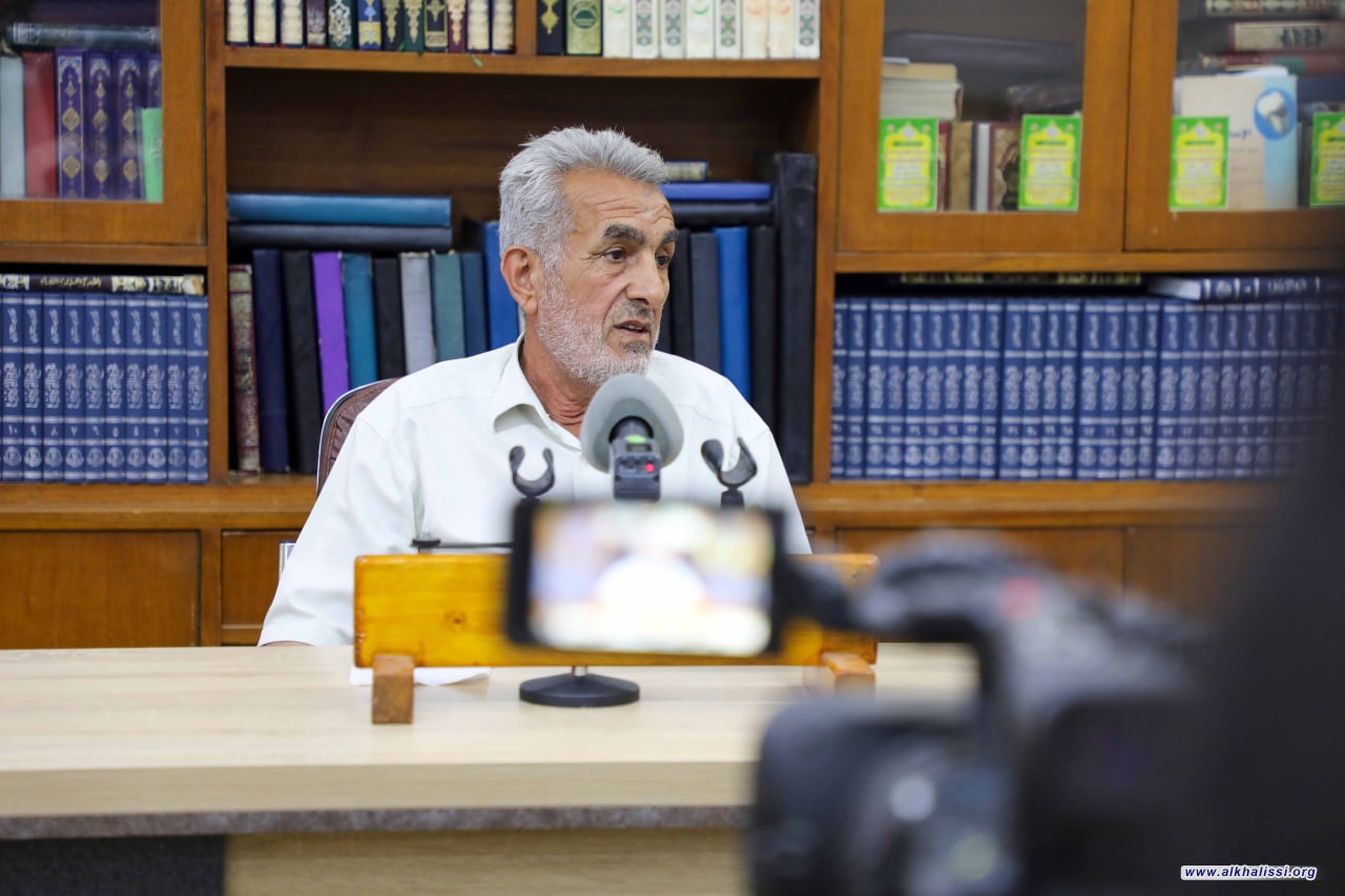 مدرسة الإمام الخالصي تحتضن محاضرة فكرية تؤكد الزهد في الدنيا ونصرة المظلومين