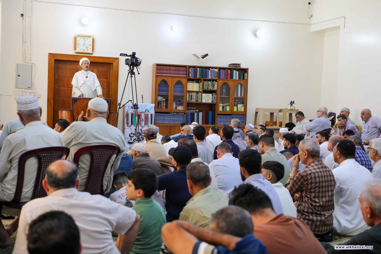 خطيب مدرسة الإمام الخالصي: الإسلام أسّس دولة السيادة والردع.. والاستسلام للخارج مستعمَرة لا دولة