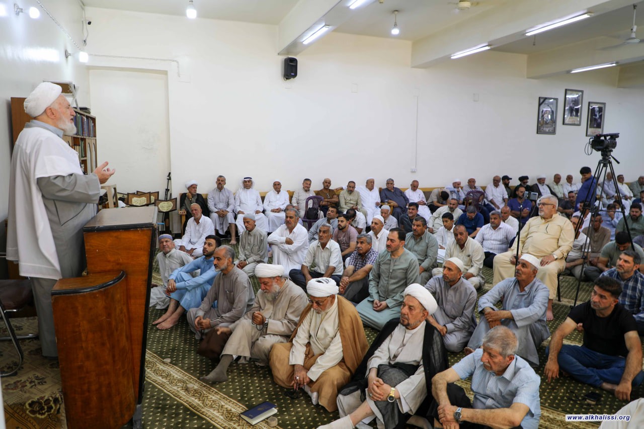 المرجع الخالصي: معركة الأمة اليوم امتدادٌ لرسالة الحج والغدير والمباهلة.. ولا خلاص إلا بوحدة المسلمين ومقاومة مشاريع الهيمنة