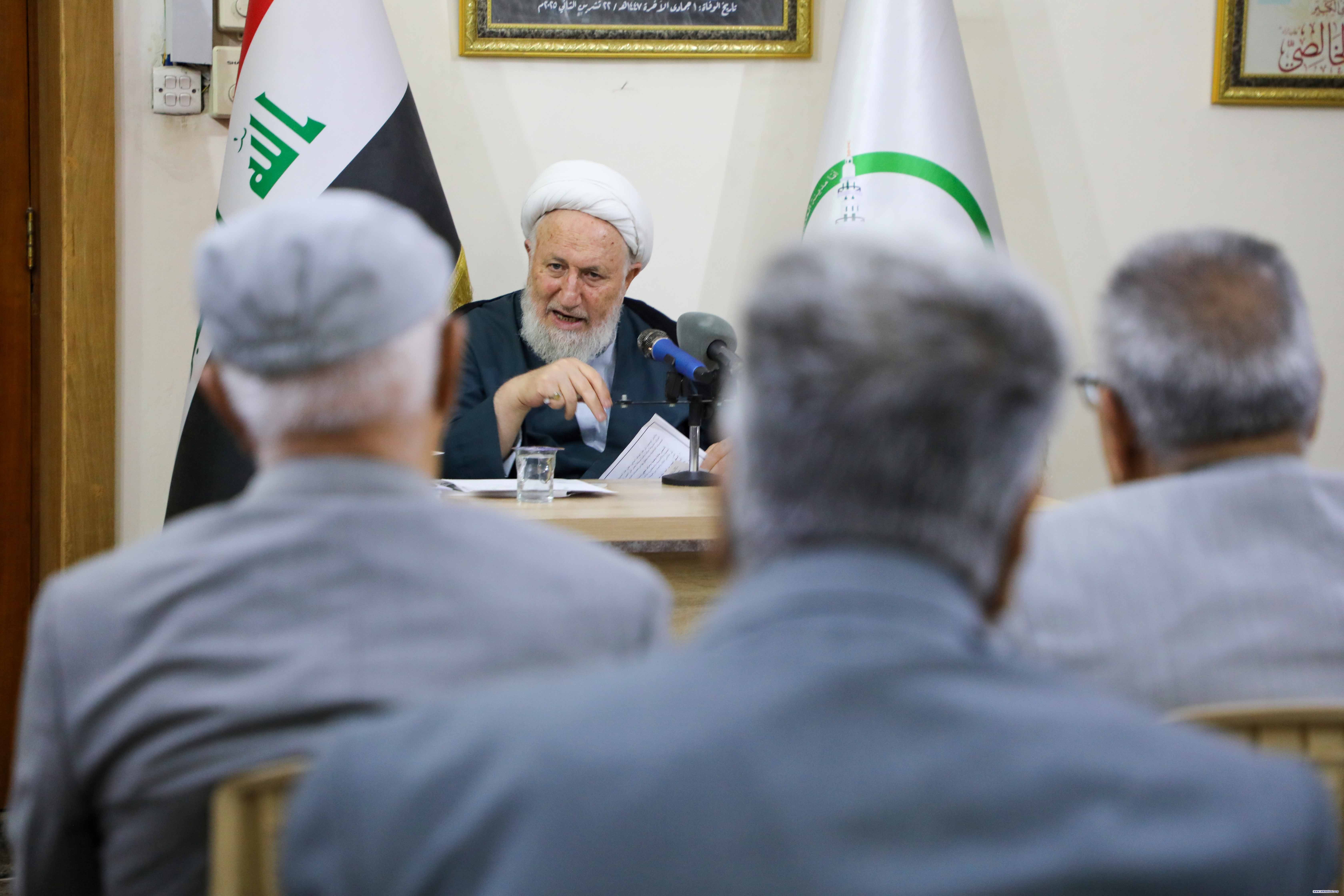 المرجع الديني الشيخ جواد الخالصي: إطلاق المشروع الوطني العراقي الموحد والدعوة إلى مؤتمر جامع للقوى الوطنية استلهاماً لثورة العشرين