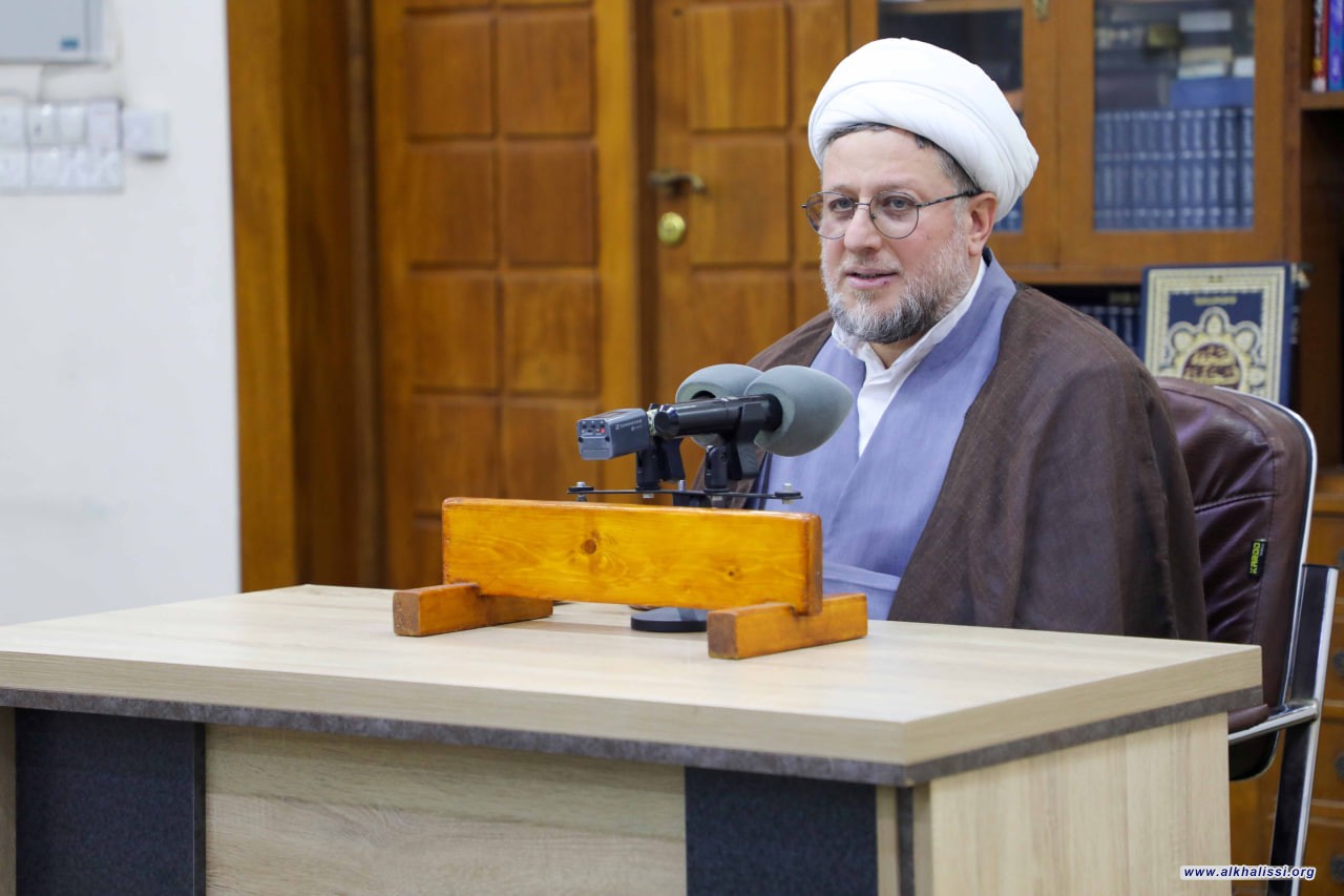 مدرسة الإمام الخالصي تحتضن ندوة علمية حول تجديد الخطاب الإسلامي ومسؤولية العلماء تجاه قضايا الأمة