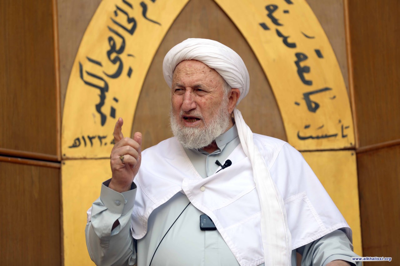 الخالصي: وحدة الأمة من الحج إلى ميادين الجهاد تمهّد لمرحلة إزالة العدوان… ودعوة للحكومات الإسلامية والعراقية لاكتساب المشروعية بخدمة الشعوب