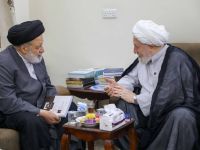 الشيخ جواد الخالصي والسيد عبد الله نظام يؤكدان على الوحدة ومواجهة مخطط التقسيم وفق الاساس القوي للحفاظ على كيان الأمة وصيانة بلدانها