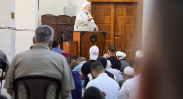 المرجع الخالصي: الأمة في معركة الحق والباطل.. والفساد يُهدر طاقات العراق بدعمٍ أجنبي وصمتٍ داخلي مريب