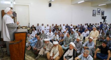 المرجع الخالصي: معركة الأمة اليوم امتدادٌ لرسالة الحج والغدير والمباهلة.. ولا خلاص إلا بوحدة المسلمين ومقاومة مشاريع الهيمنة