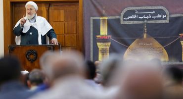 المرجع الخالصي: المشروع الصهيوني يترنح وعاشوراء مشروعٌ دائم لوحدة الأمة ولتحرير فلسطين وإسقاط مخططات الفتنة